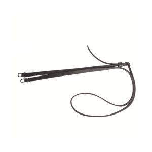 Trageband/ Handykette/ Strap für Smartphone Leder schwarz